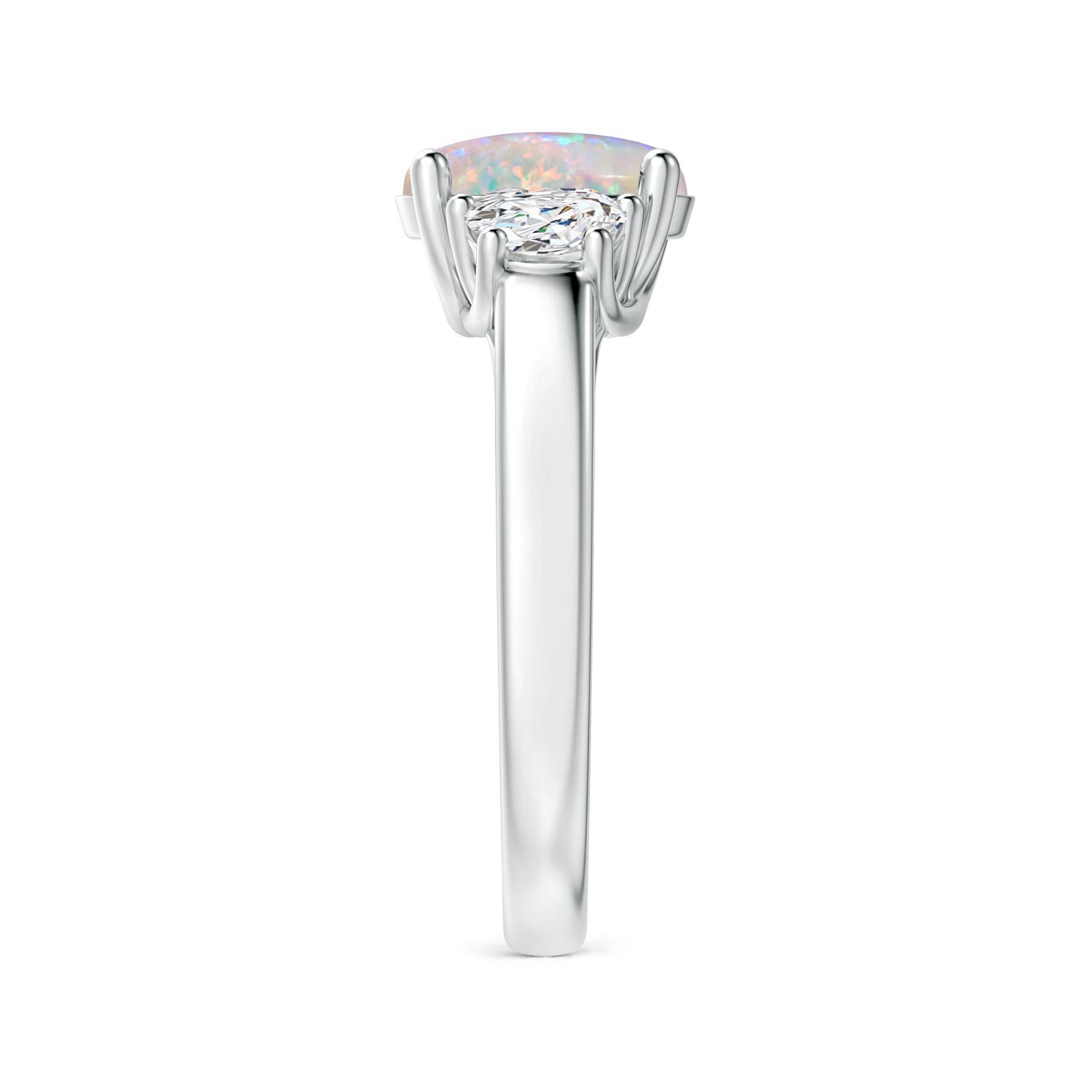 AAAA - Opal / 1.42 CT / 14 KT White Gold