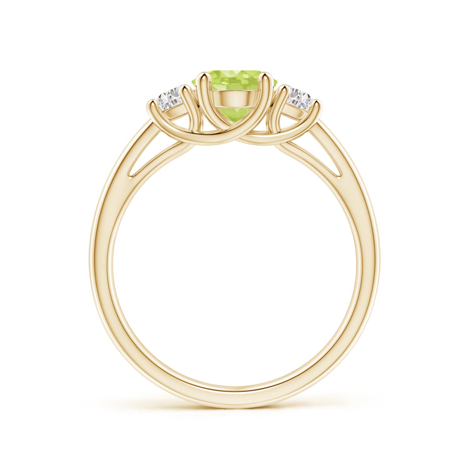 A - Peridot / 1.67 CT / 14 KT Yellow Gold