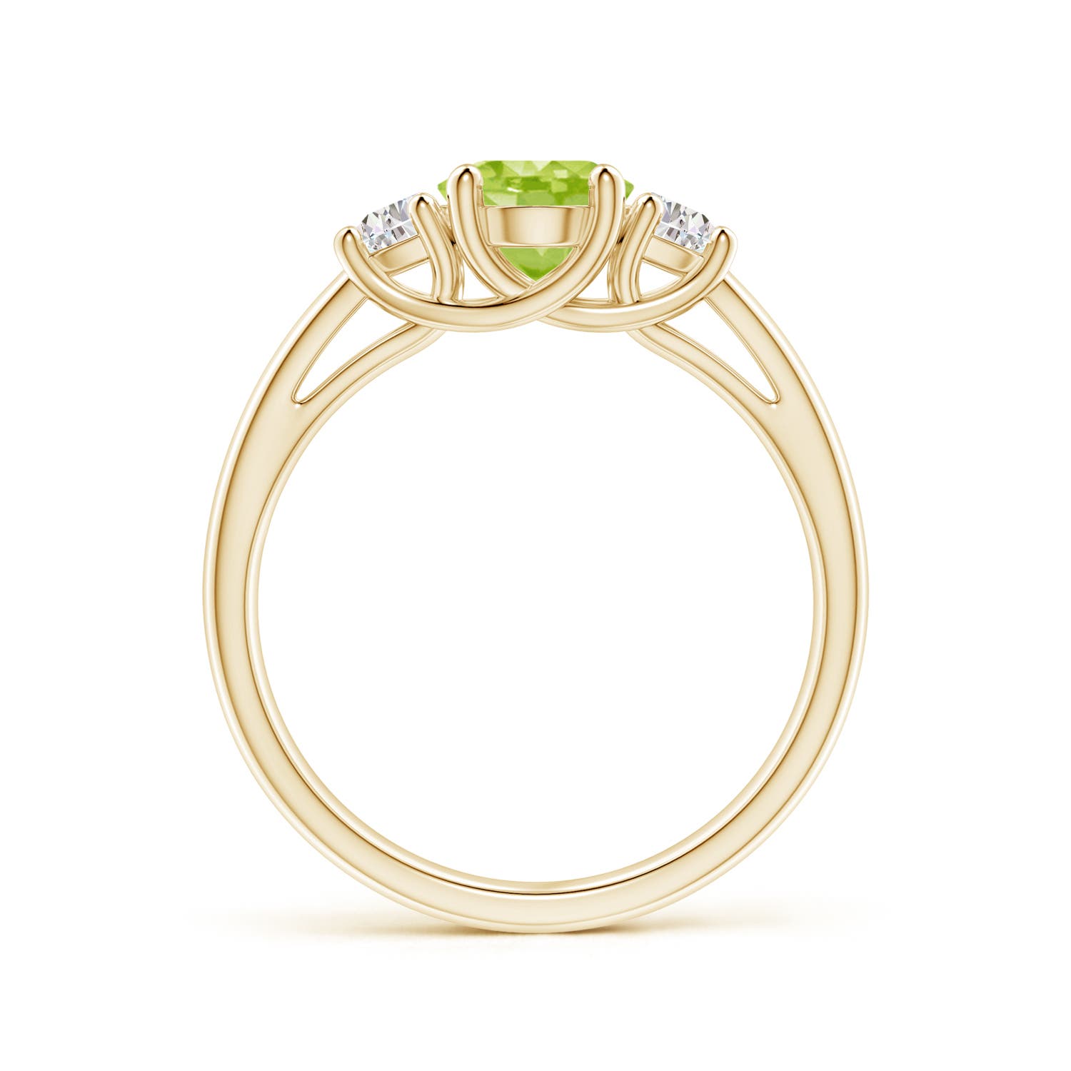 AA - Peridot / 1.67 CT / 14 KT Yellow Gold