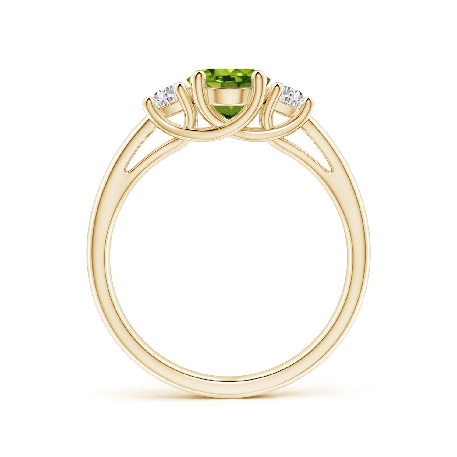 AAAA - Peridot / 1.67 CT / 14 KT Yellow Gold