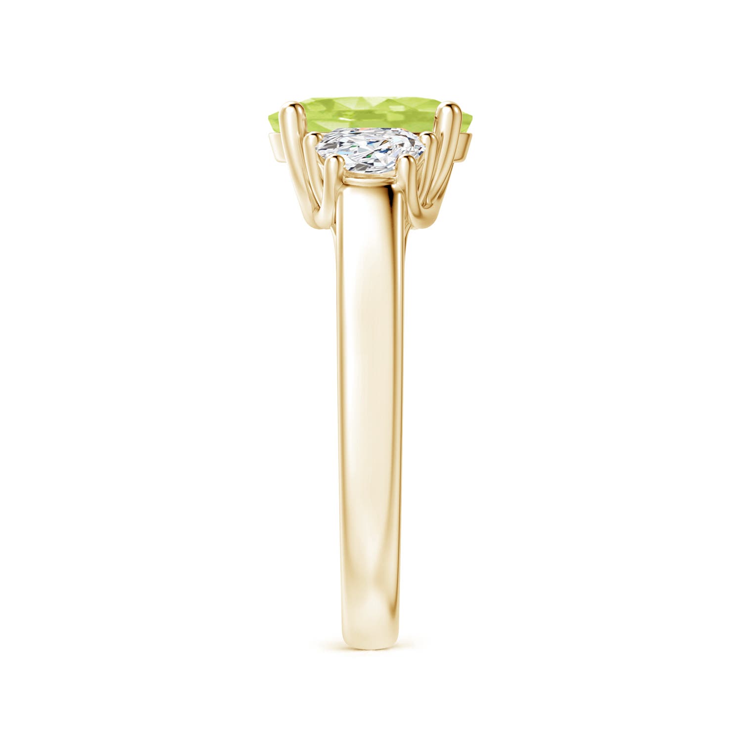 A - Peridot / 2.22 CT / 14 KT Yellow Gold