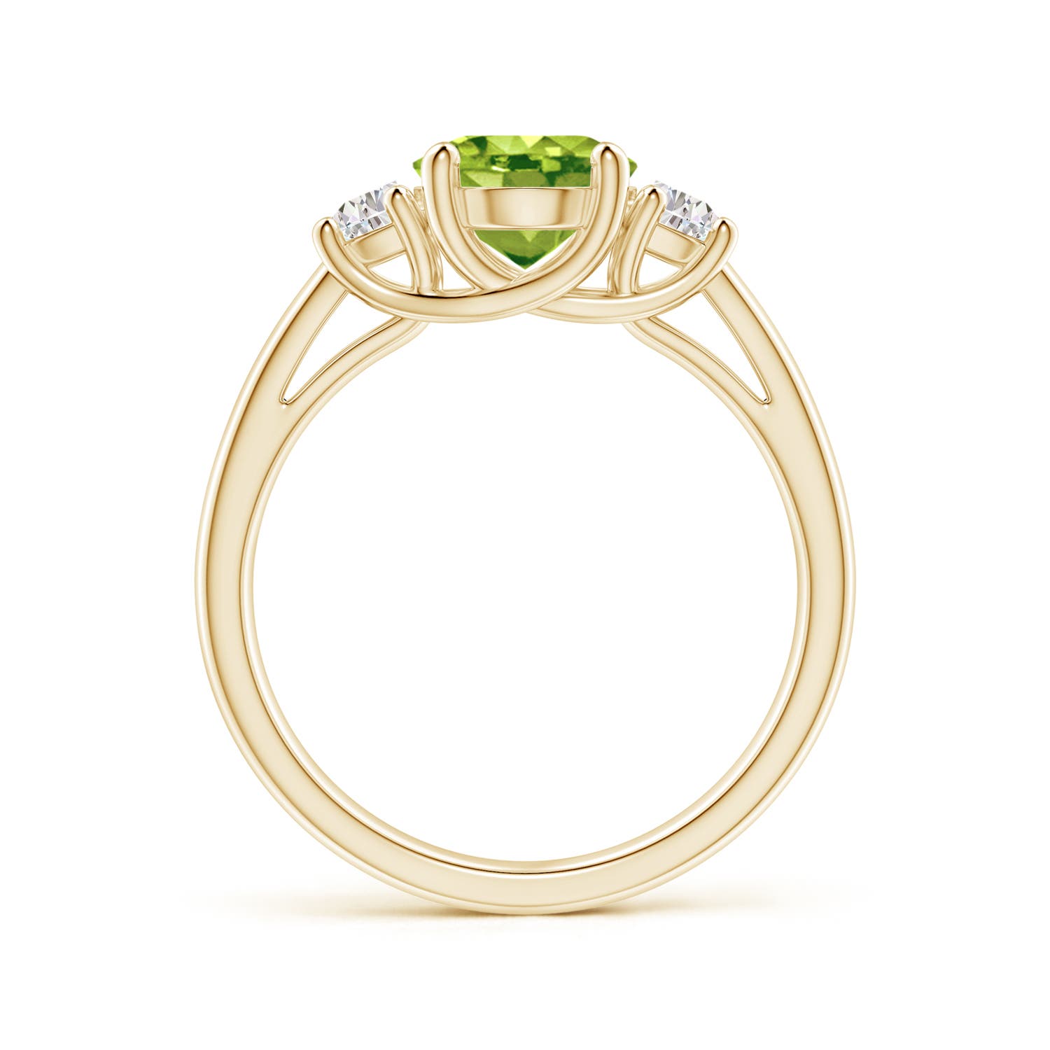 AAA - Peridot / 2.22 CT / 14 KT Yellow Gold