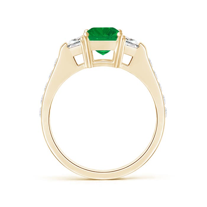 AA - Emerald / 2.17 CT / 14 KT Yellow Gold