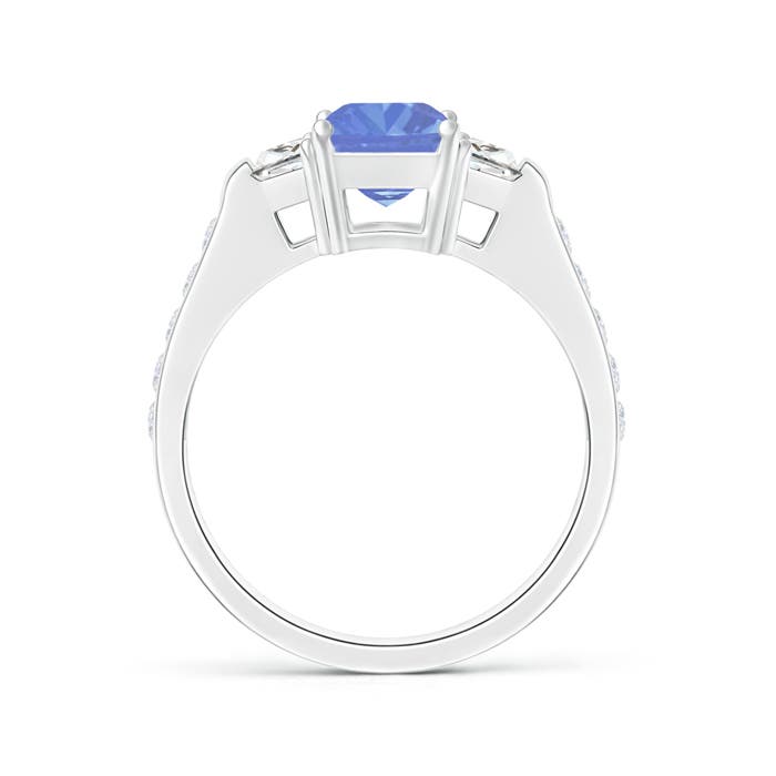 AA - Tanzanite / 2.17 CT / 14 KT White Gold