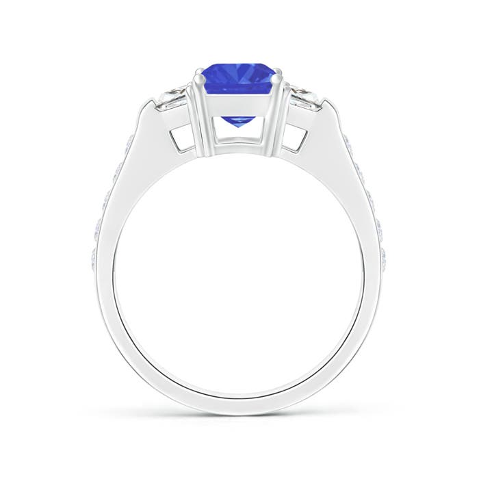 AAAA - Tanzanite / 2.17 CT / 14 KT White Gold