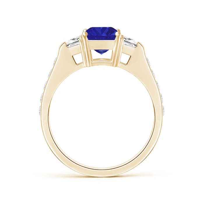 AAAA - Tanzanite / 2.17 CT / 14 KT Yellow Gold