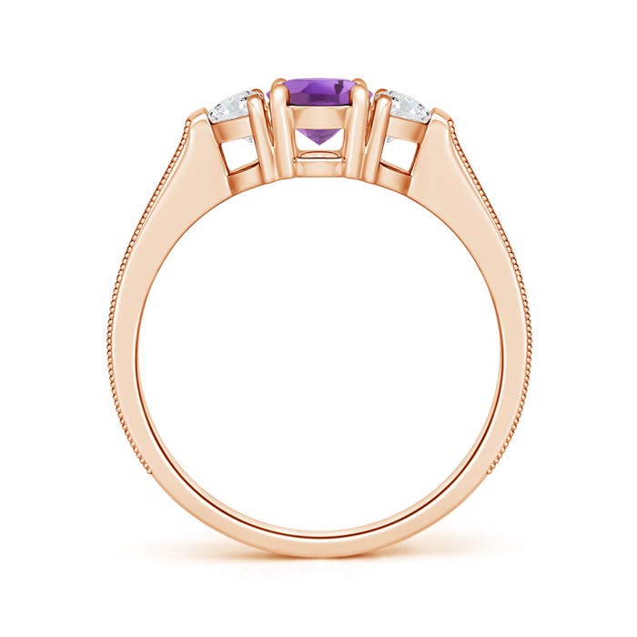 A - Amethyst / 1.51 CT / 14 KT Rose Gold