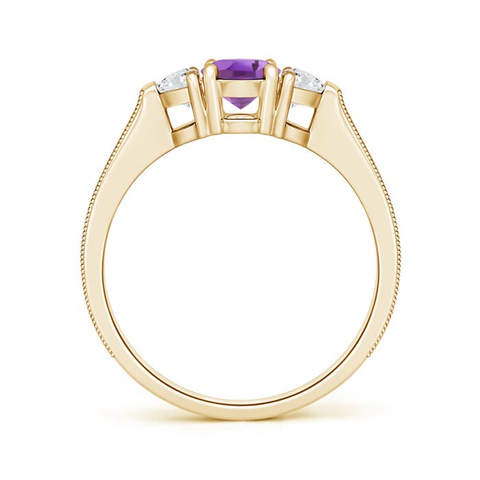 A - Amethyst / 1.51 CT / 14 KT Yellow Gold