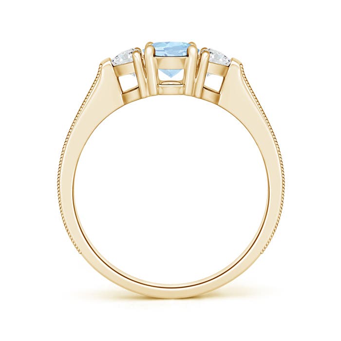 AA - Aquamarine / 1.27 CT / 14 KT Yellow Gold