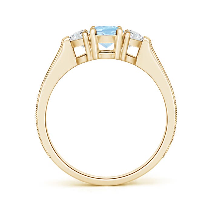 AAA - Aquamarine / 1.27 CT / 14 KT Yellow Gold