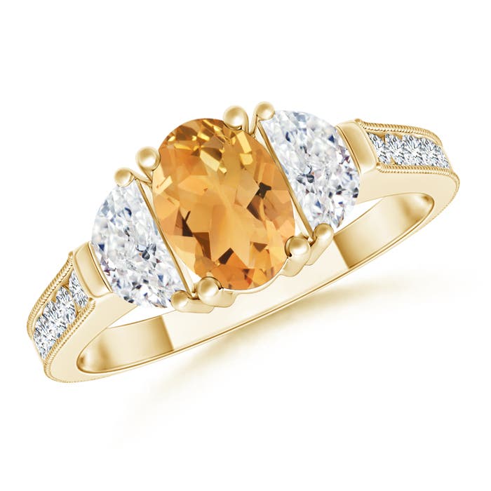 A - Citrine / 1.42 CT / 14 KT Yellow Gold