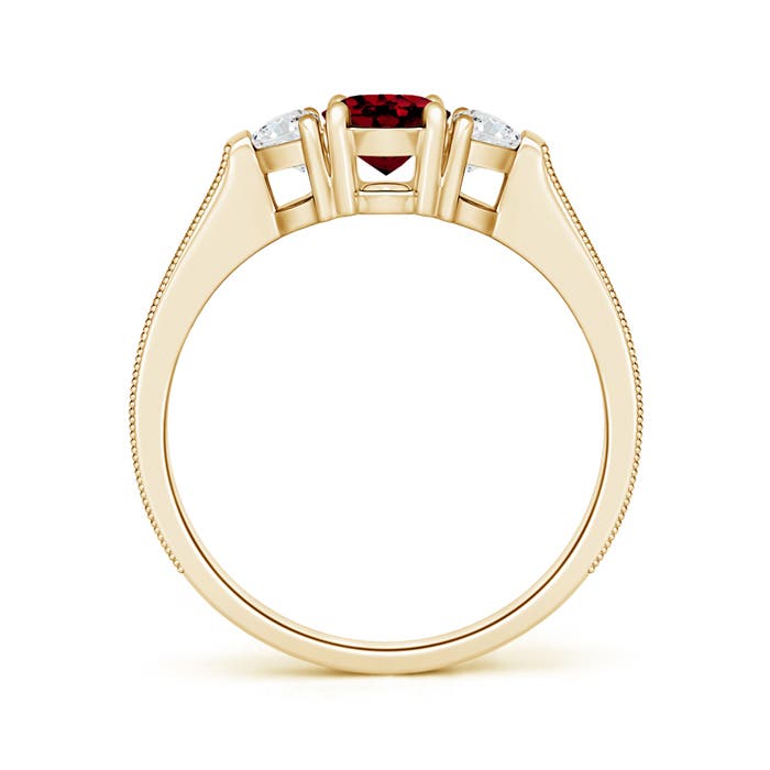 AAAA - Garnet / 1.57 CT / 14 KT Yellow Gold