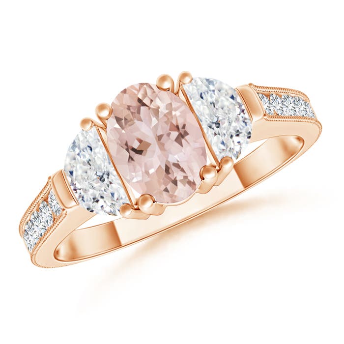 AAA - Morganite / 1.37 CT / 14 KT Rose Gold