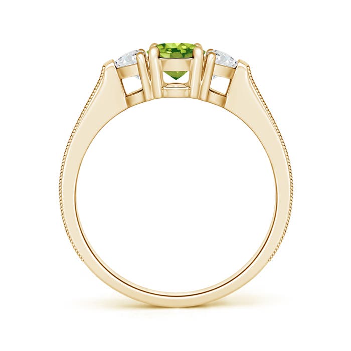 AAA - Peridot / 1.52 CT / 14 KT Yellow Gold