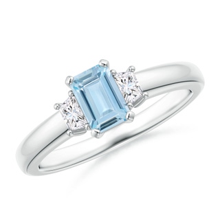 Emerald Cut AA Aquamarine