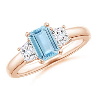 Emerald Cut AAA Aquamarine