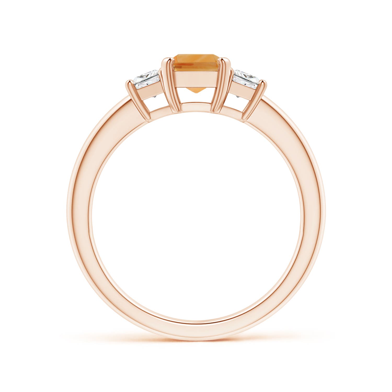 A - Citrine / 1.37 CT / 14 KT Rose Gold