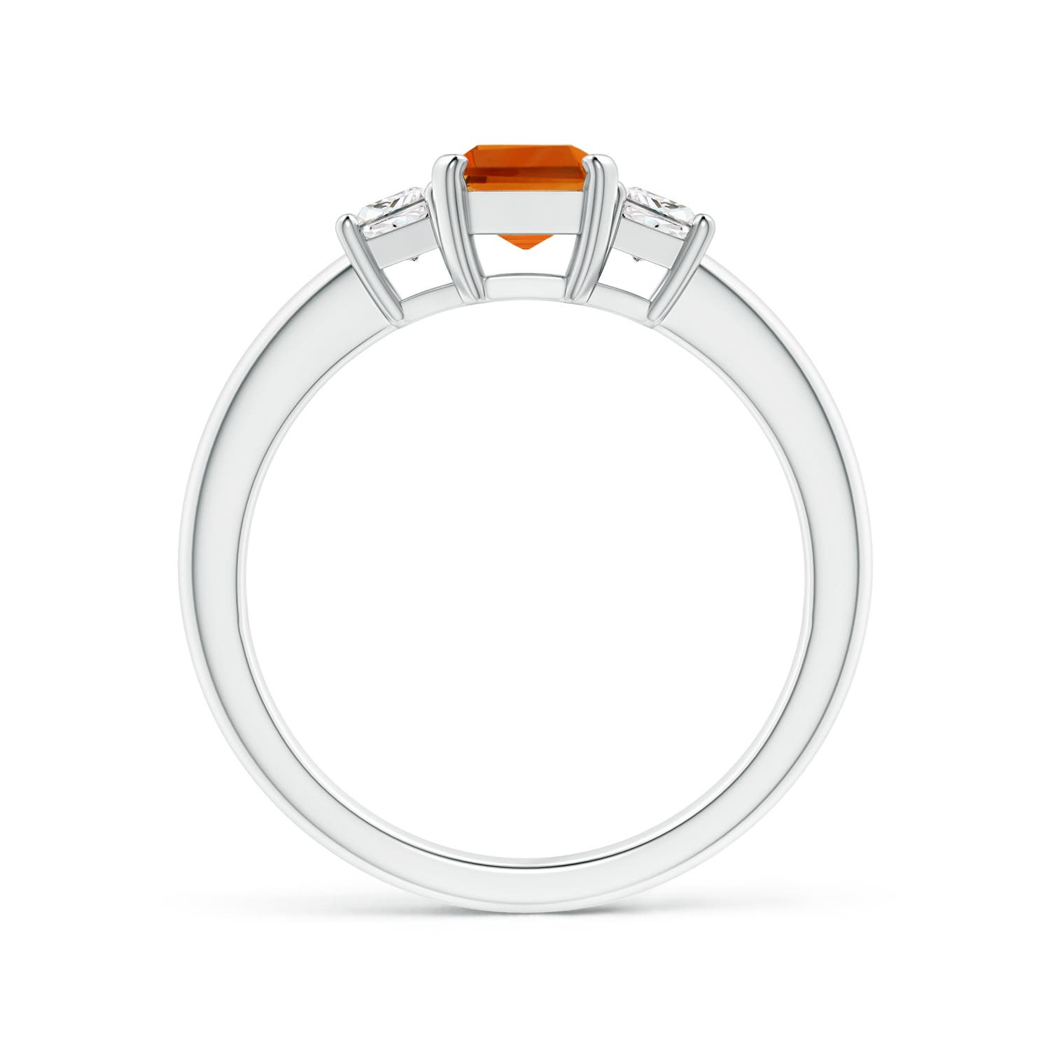 AAAA - Citrine / 1.37 CT / 14 KT White Gold