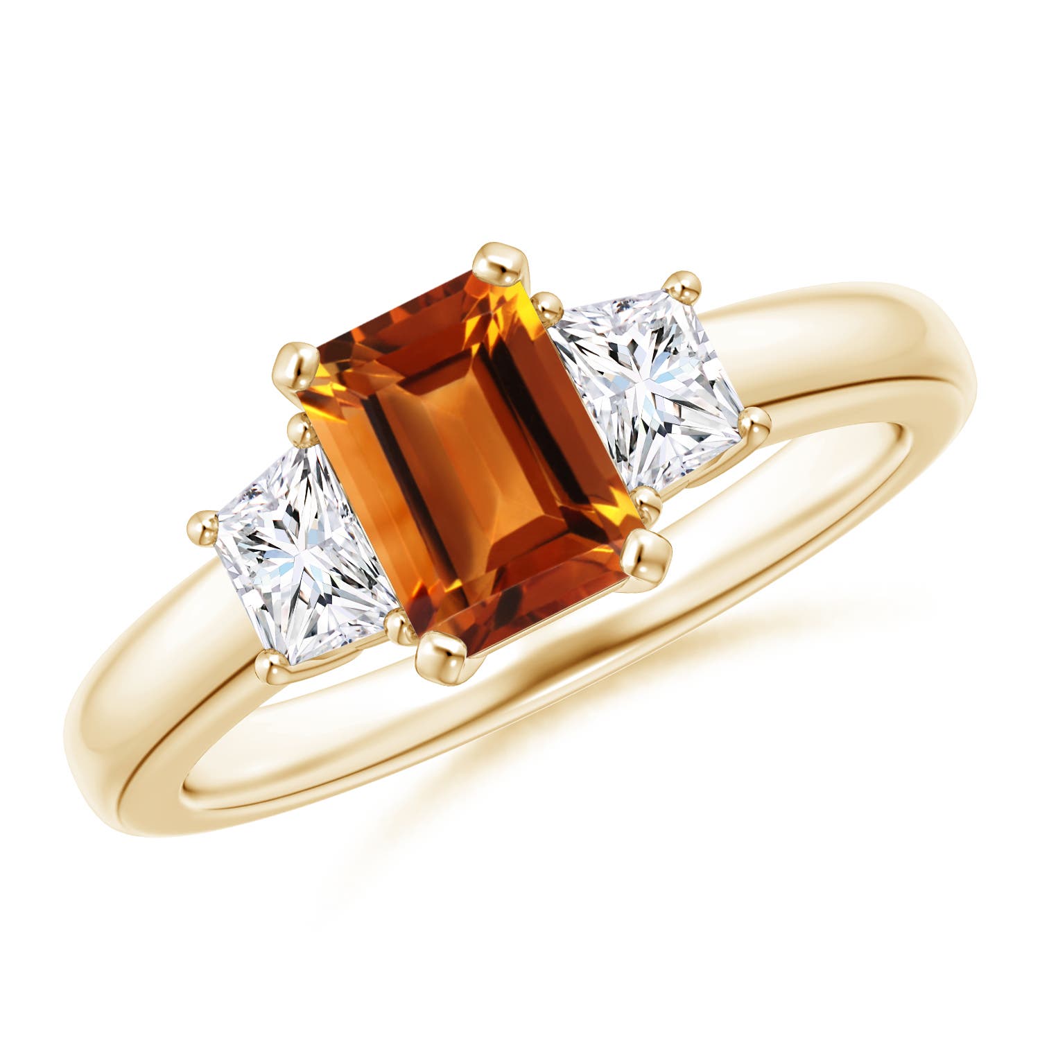 AAAA - Citrine / 1.37 CT / 14 KT Yellow Gold