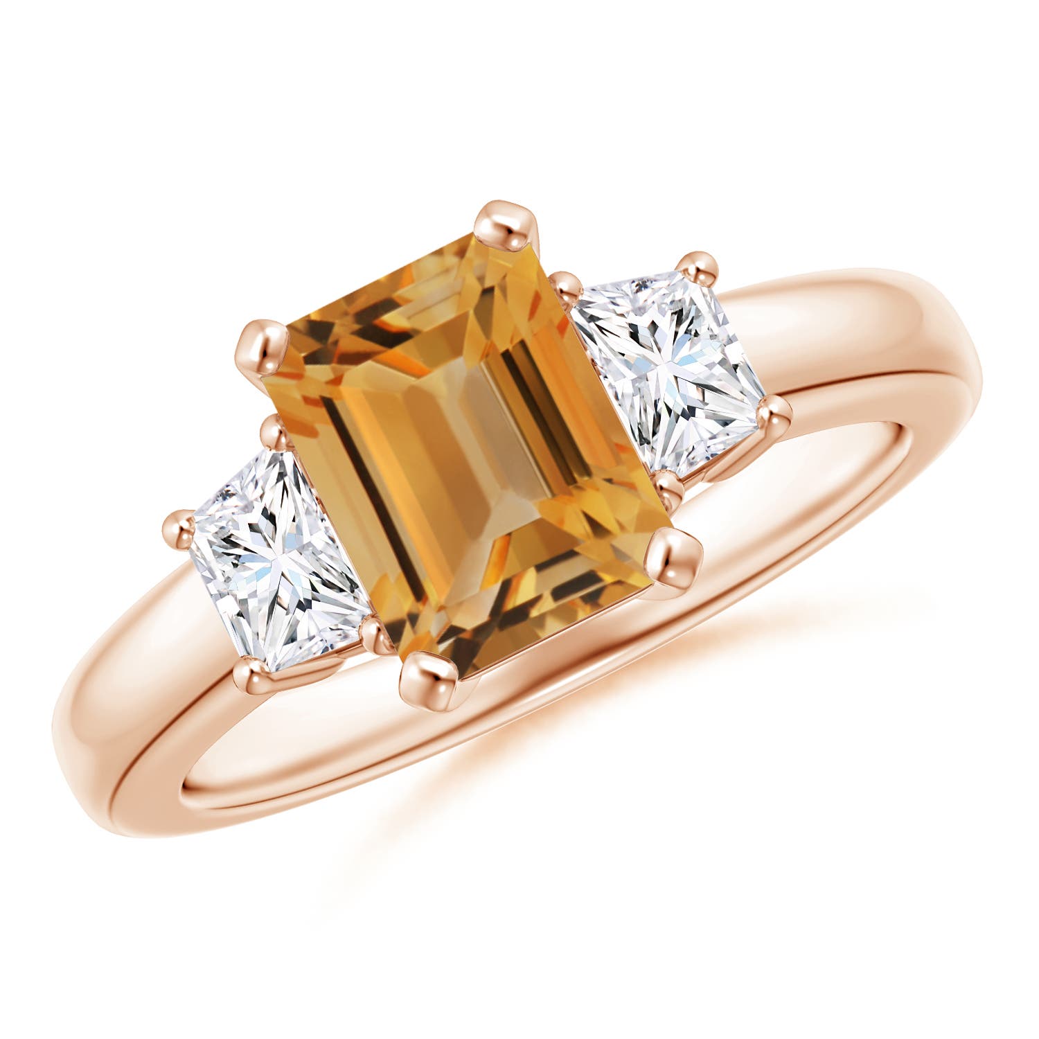 A - Citrine / 1.82 CT / 14 KT Rose Gold