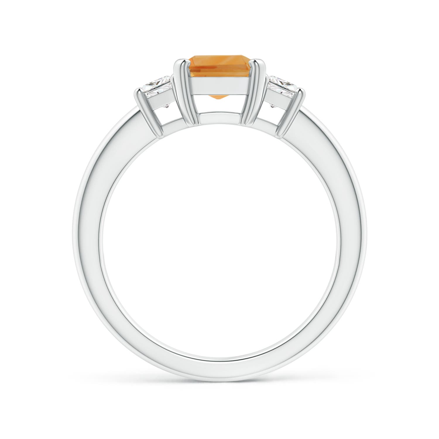 A - Citrine / 1.82 CT / 14 KT White Gold