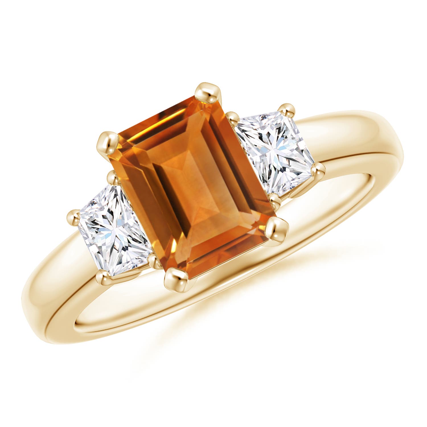 AAA - Citrine / 1.82 CT / 14 KT Yellow Gold