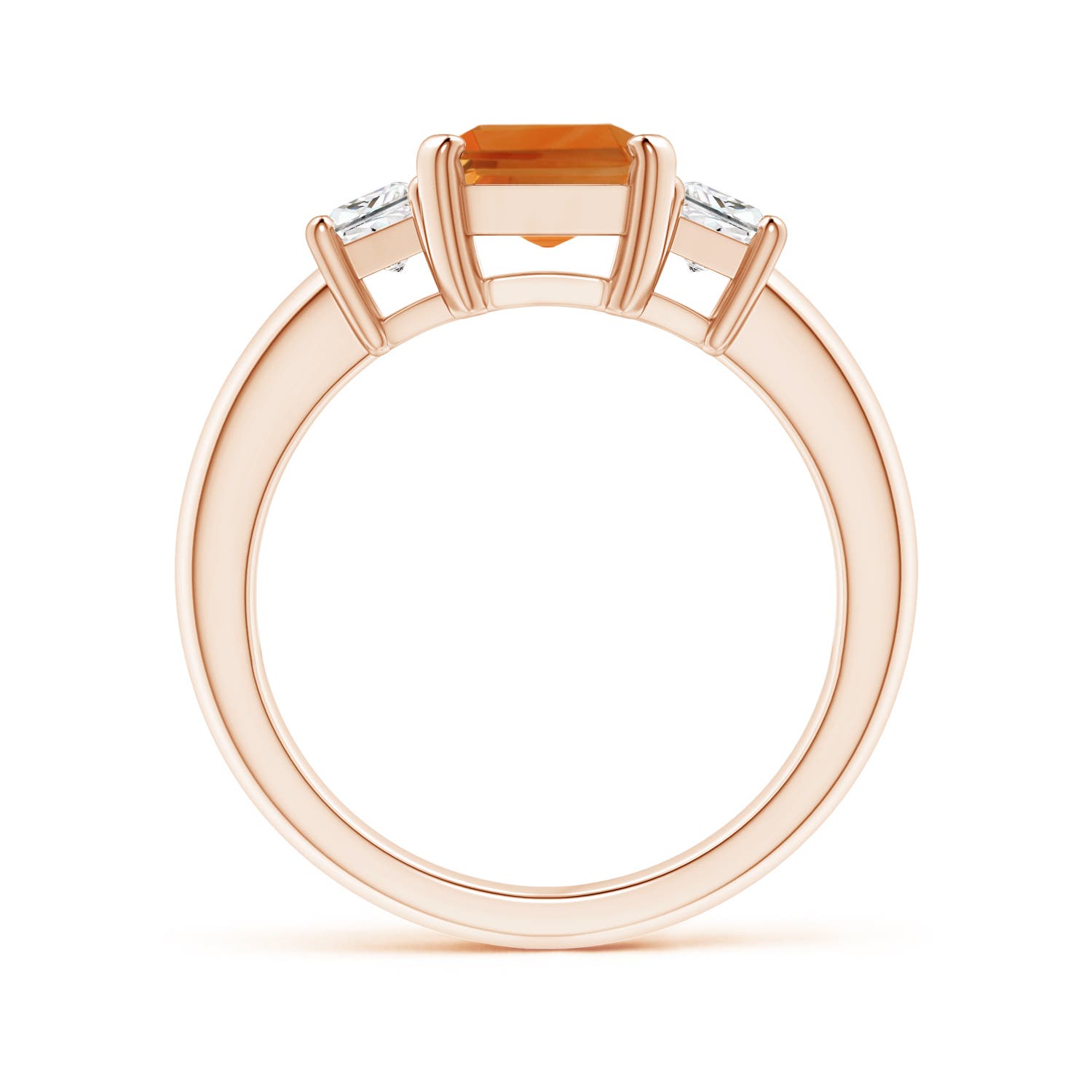 AAA - Citrine / 2.42 CT / 14 KT Rose Gold