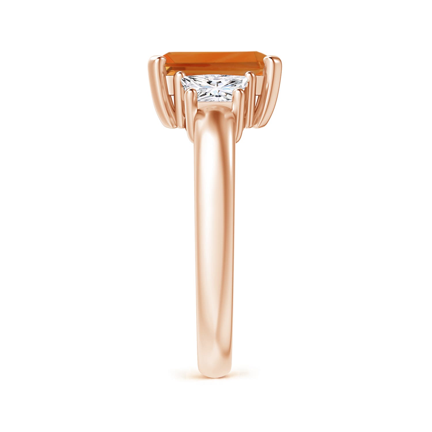 AAA - Citrine / 2.42 CT / 14 KT Rose Gold