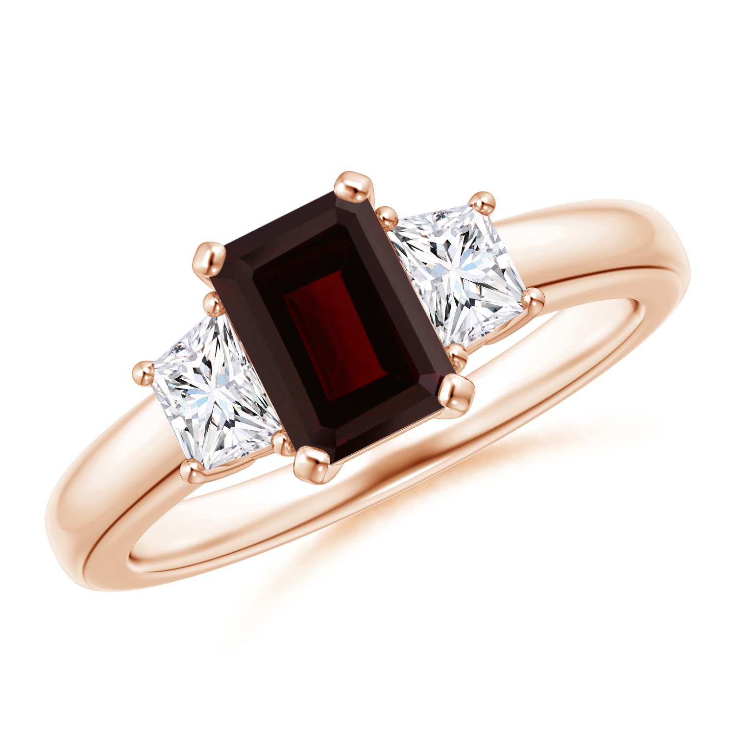 A - Garnet / 1.52 CT / 14 KT Rose Gold