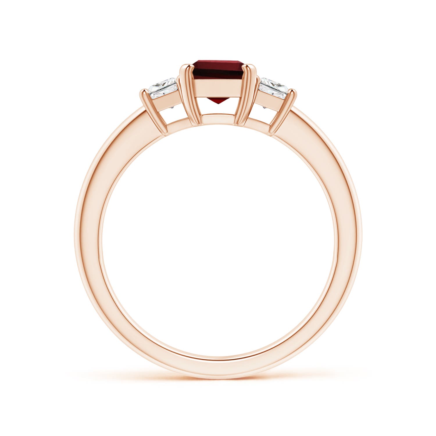 AAAA - Garnet / 1.52 CT / 14 KT Rose Gold