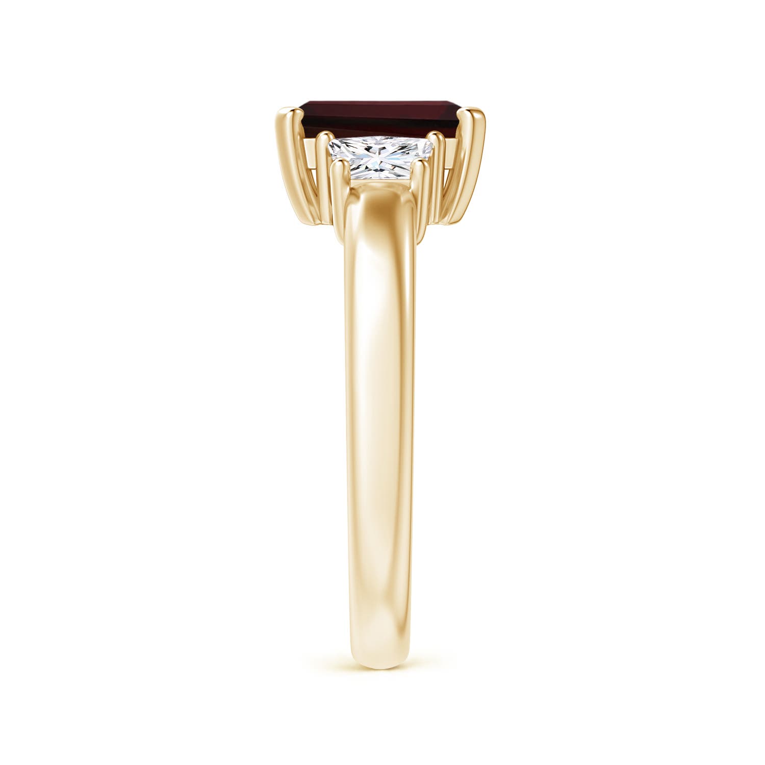 A - Garnet / 2.12 CT / 14 KT Yellow Gold