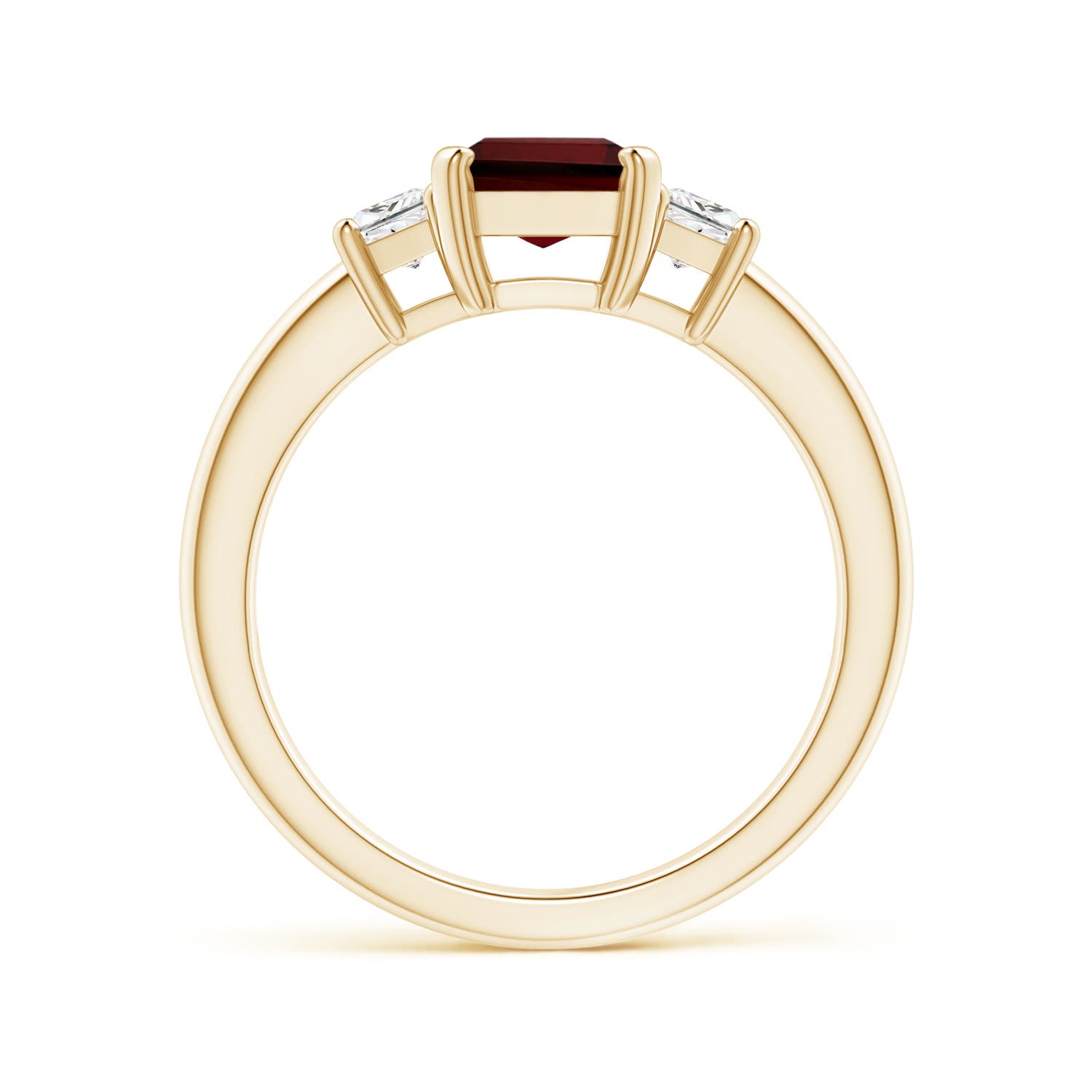 AA - Garnet / 2.12 CT / 14 KT Yellow Gold