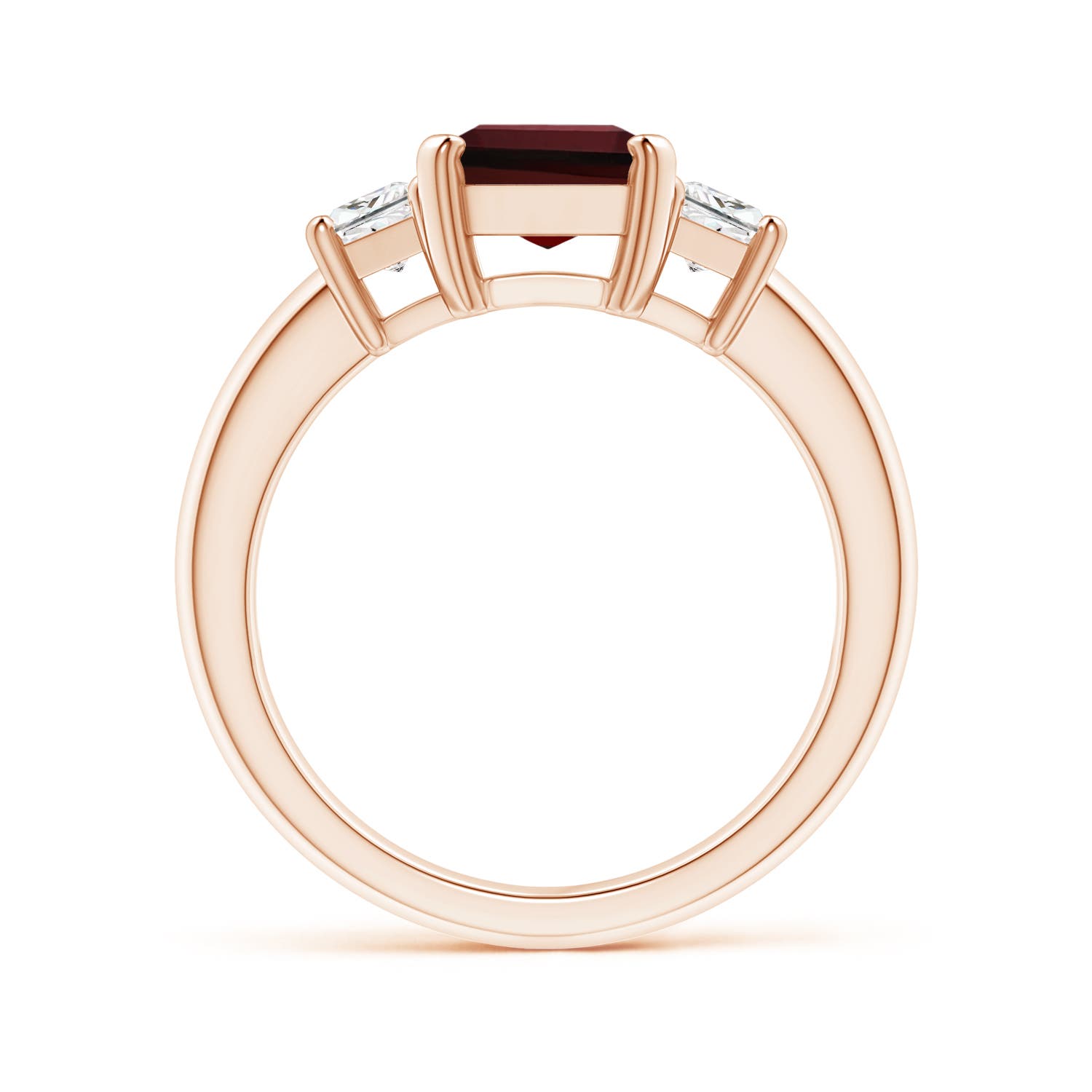 AAA - Garnet / 3.12 CT / 14 KT Rose Gold