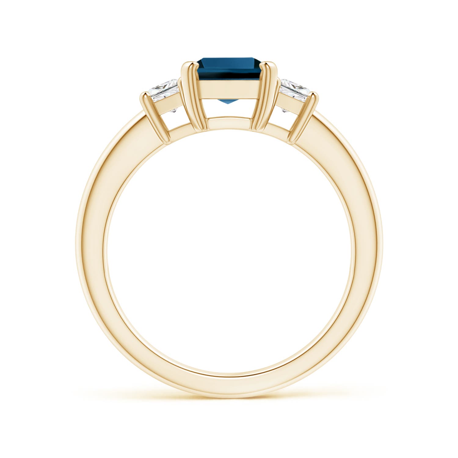 AAA - London Blue Topaz / 2.27 CT / 14 KT Yellow Gold