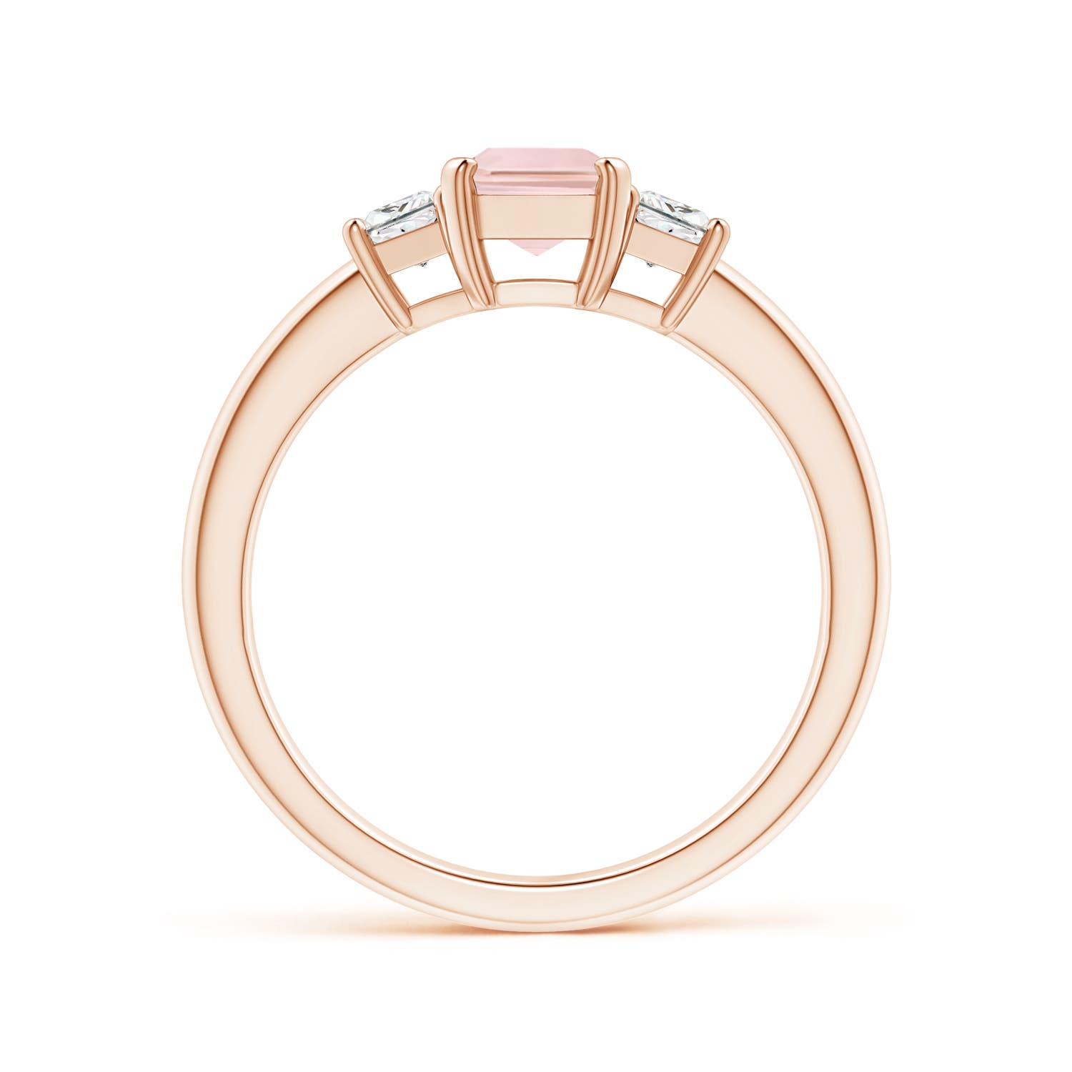 AA - Morganite / 1.22 CT / 14 KT Rose Gold