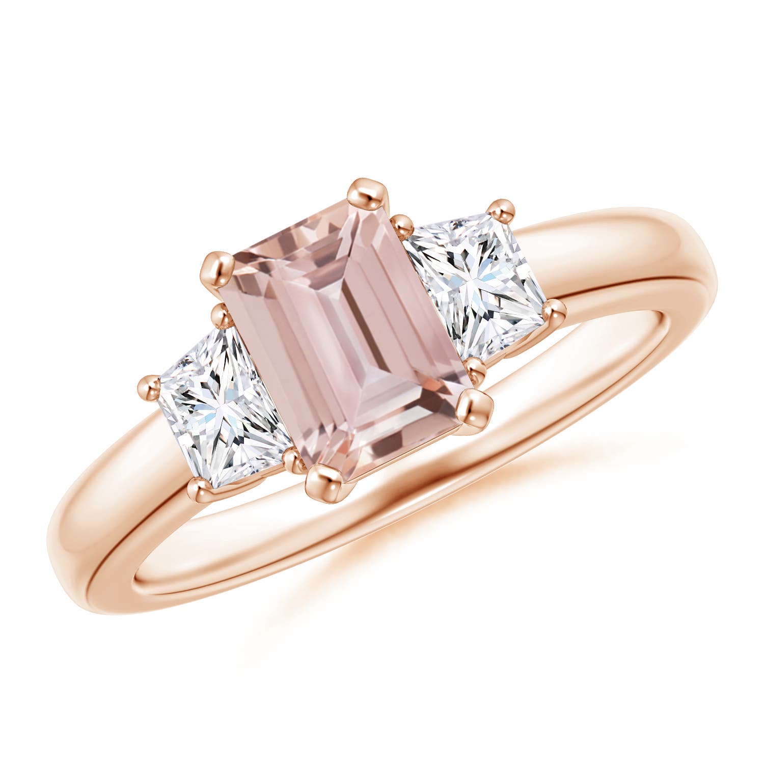 AAA - Morganite / 1.22 CT / 14 KT Rose Gold