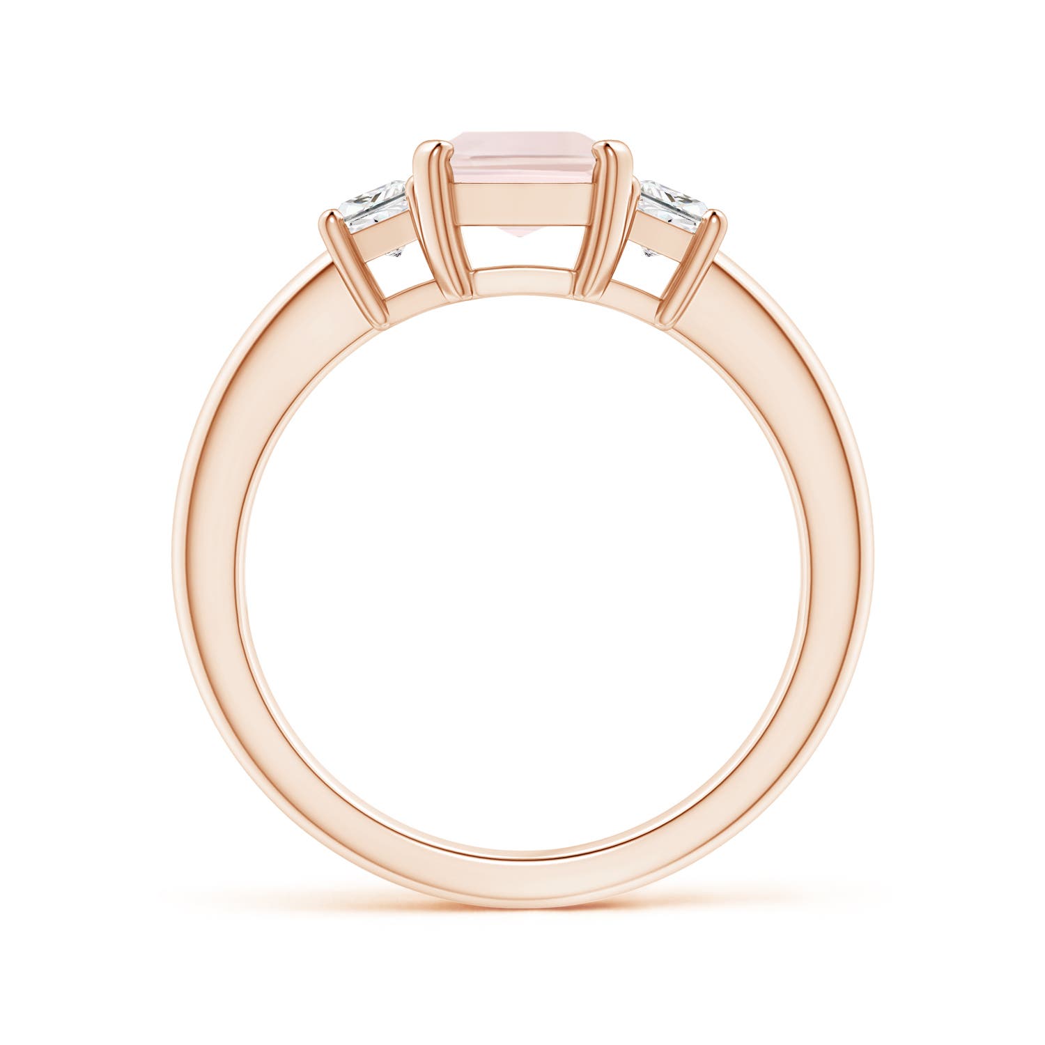 A - Morganite / 1.72 CT / 14 KT Rose Gold