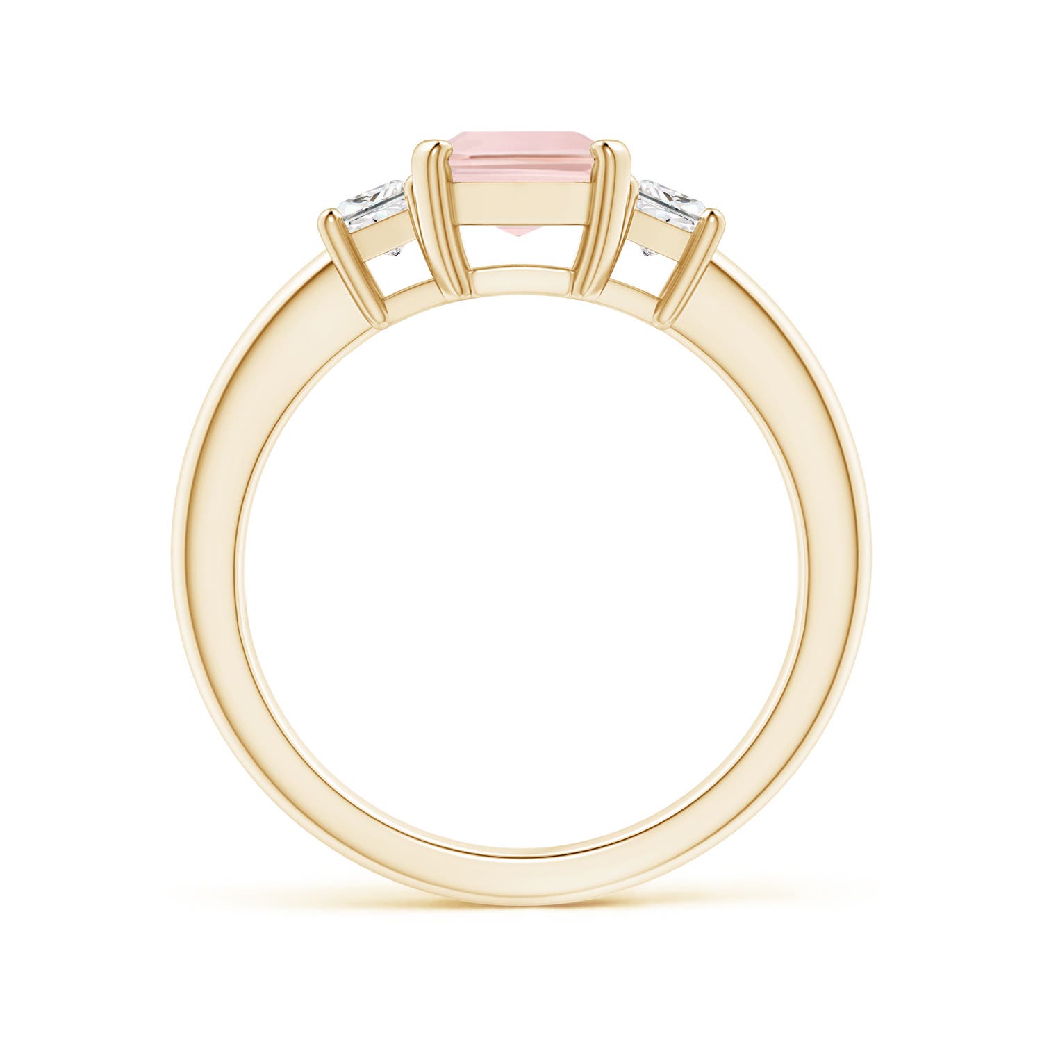 AA - Morganite / 1.72 CT / 14 KT Yellow Gold