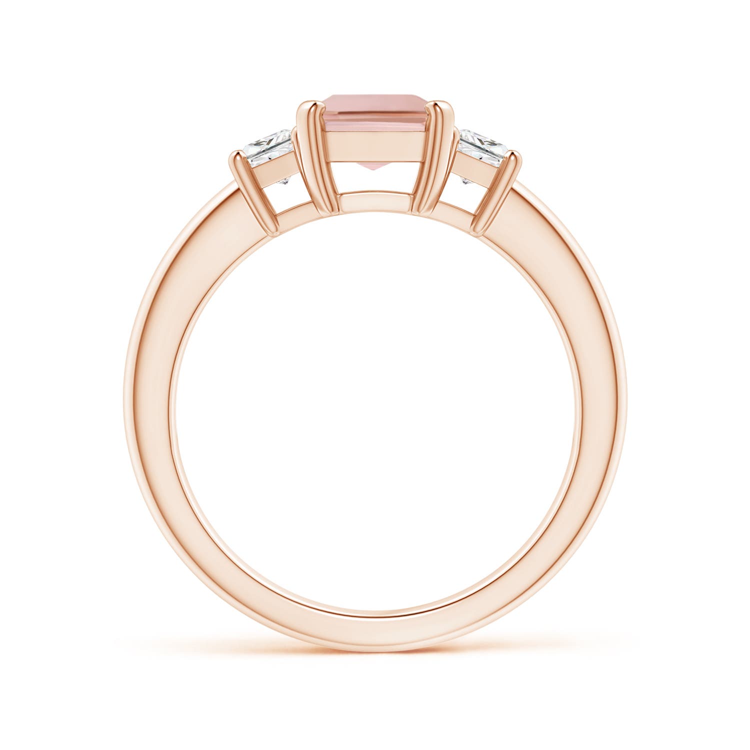 AAAA - Morganite / 1.72 CT / 14 KT Rose Gold