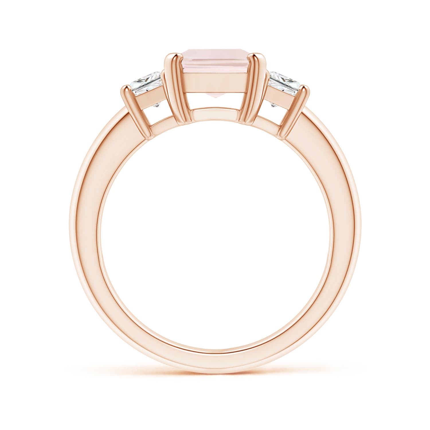 A - Morganite / 2.37 CT / 14 KT Rose Gold