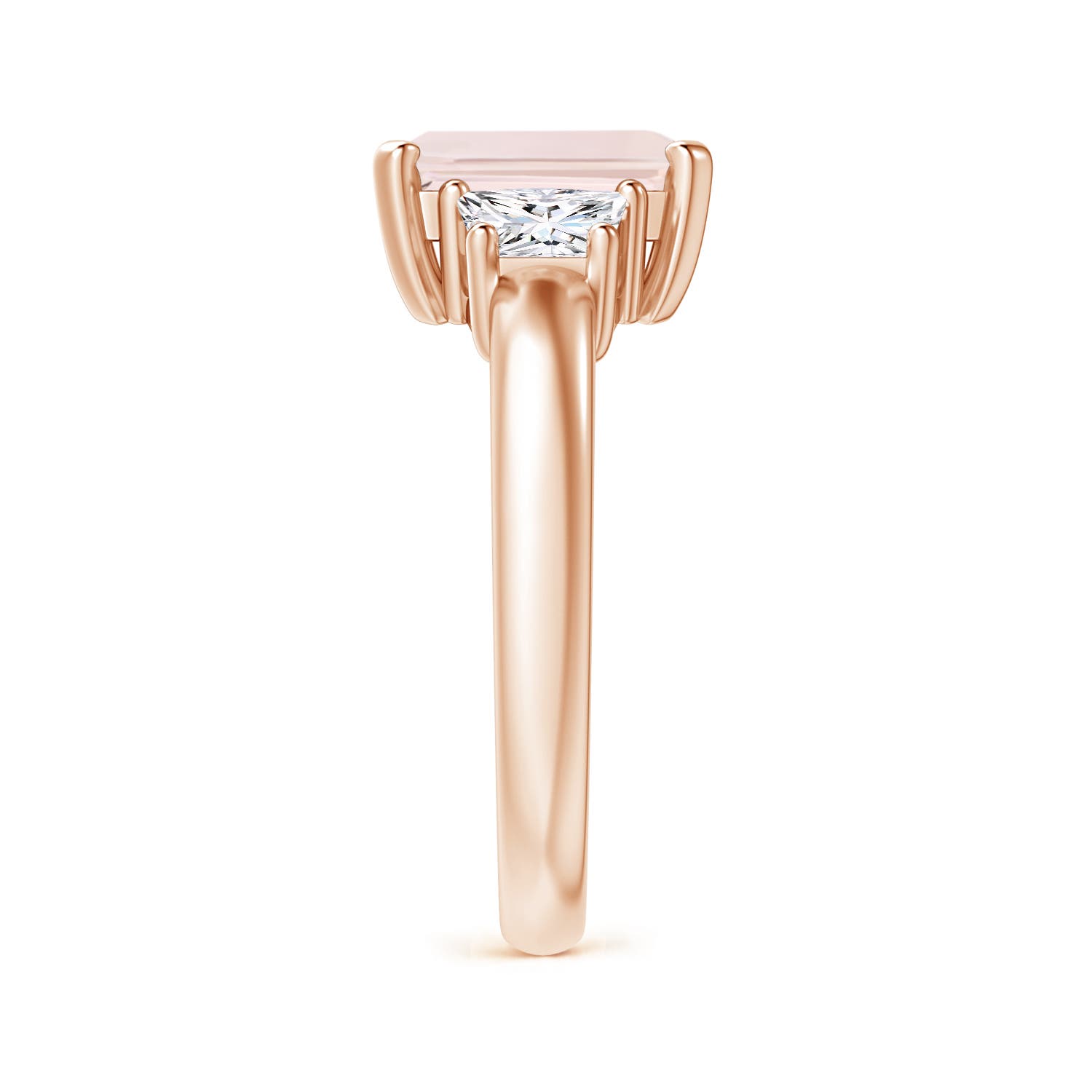 A - Morganite / 2.37 CT / 14 KT Rose Gold