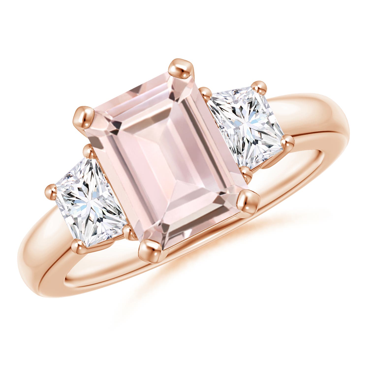 AA - Morganite / 2.37 CT / 14 KT Rose Gold