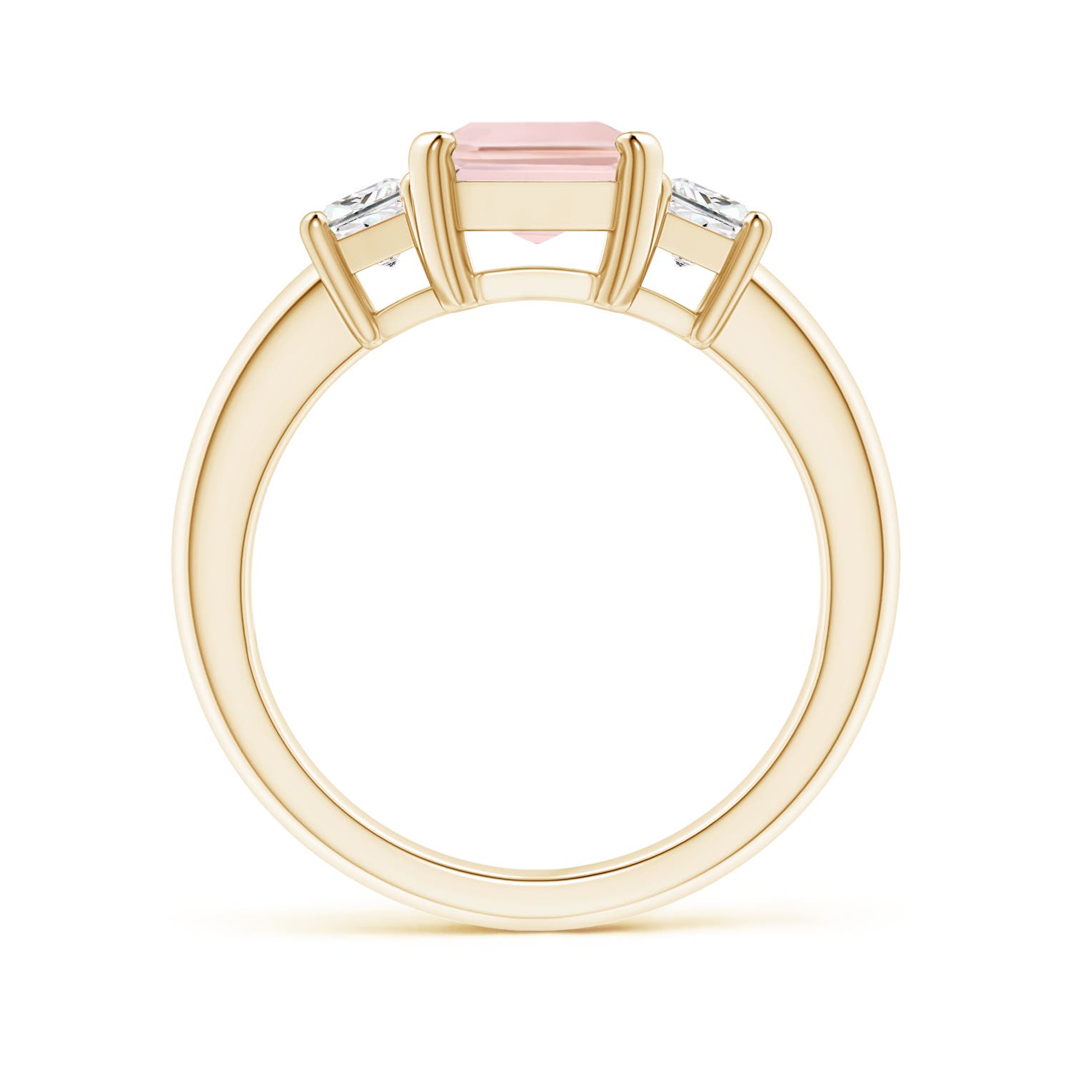 AA - Morganite / 2.37 CT / 14 KT Yellow Gold