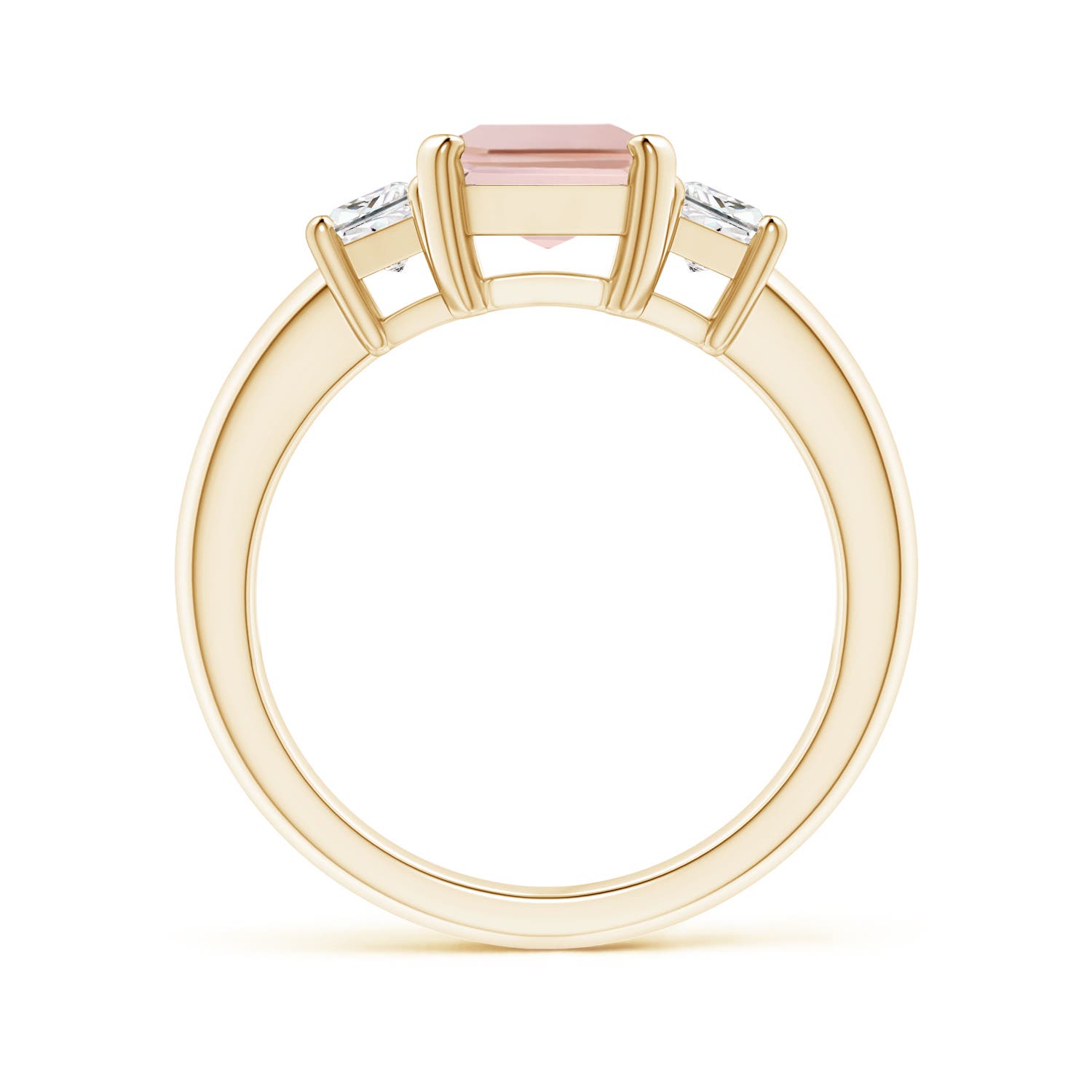 AAA - Morganite / 2.37 CT / 14 KT Yellow Gold