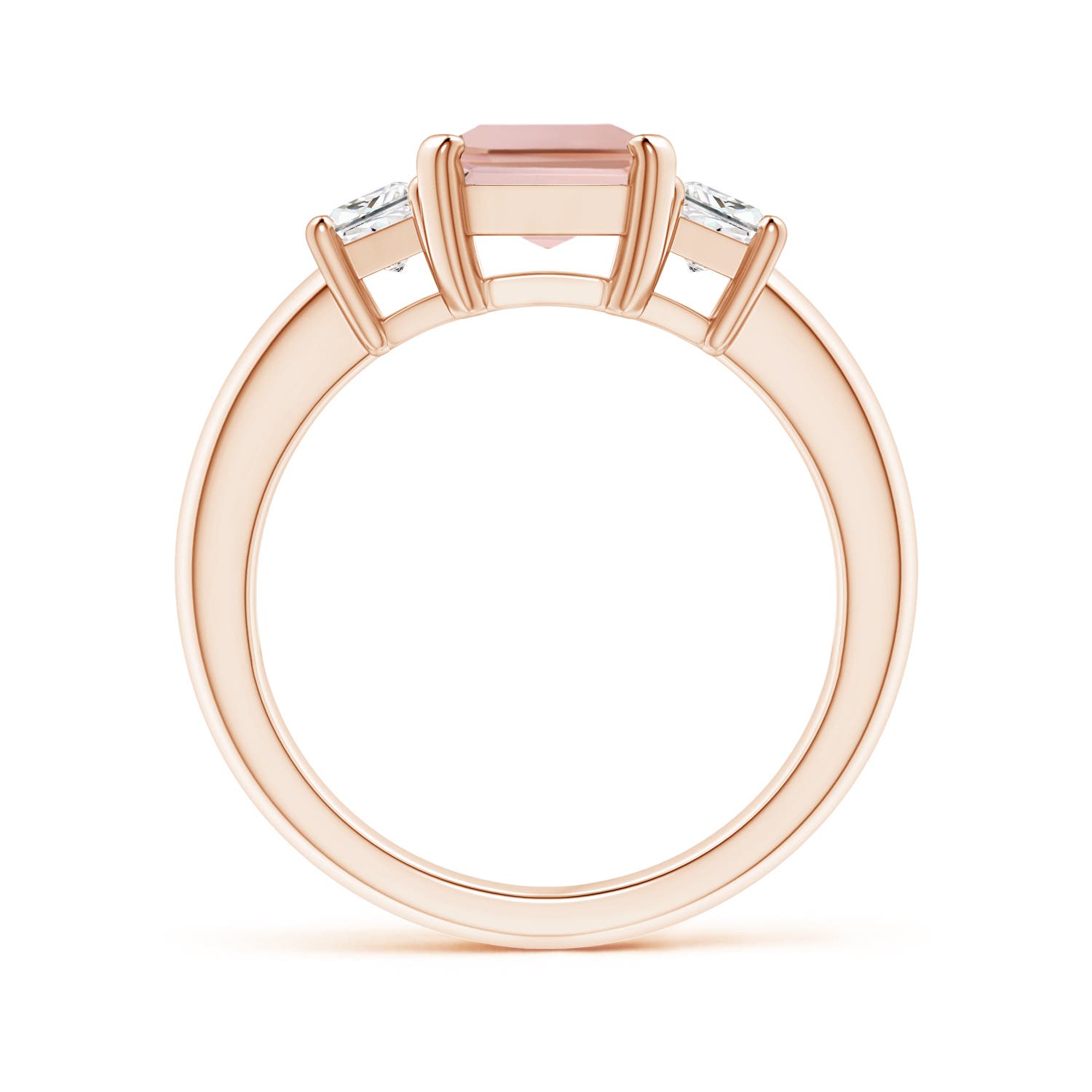 AAAA - Morganite / 2.37 CT / 14 KT Rose Gold