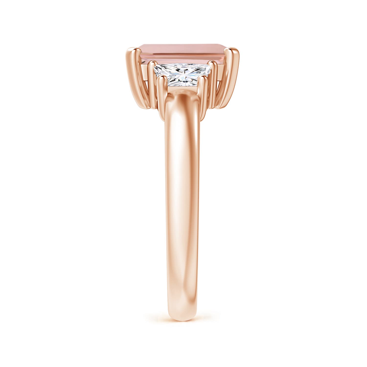 AAAA - Morganite / 2.37 CT / 14 KT Rose Gold