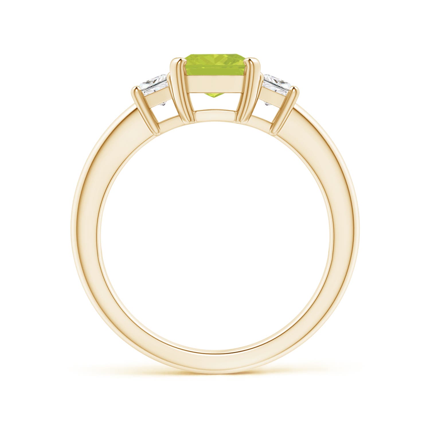 A - Peridot / 1.92 CT / 14 KT Yellow Gold