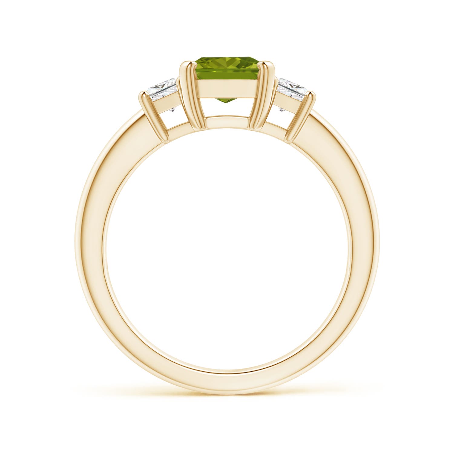 AAA - Peridot / 1.92 CT / 14 KT Yellow Gold