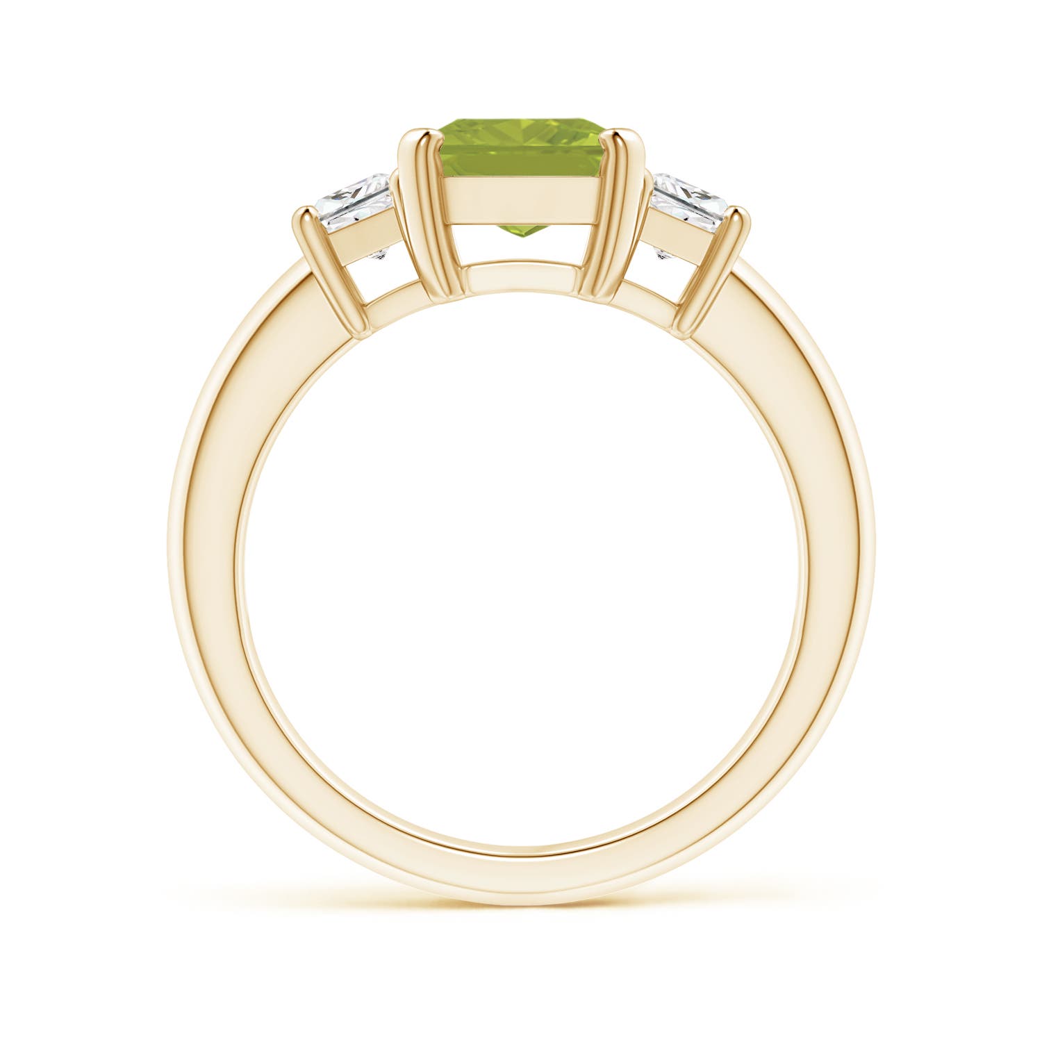 AA - Peridot / 2.67 CT / 14 KT Yellow Gold