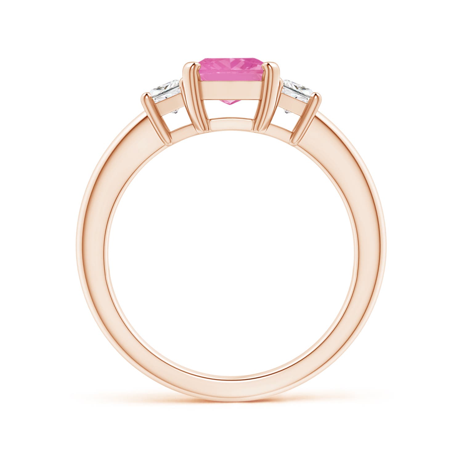 A - Pink Sapphire / 1.82 CT / 14 KT Rose Gold